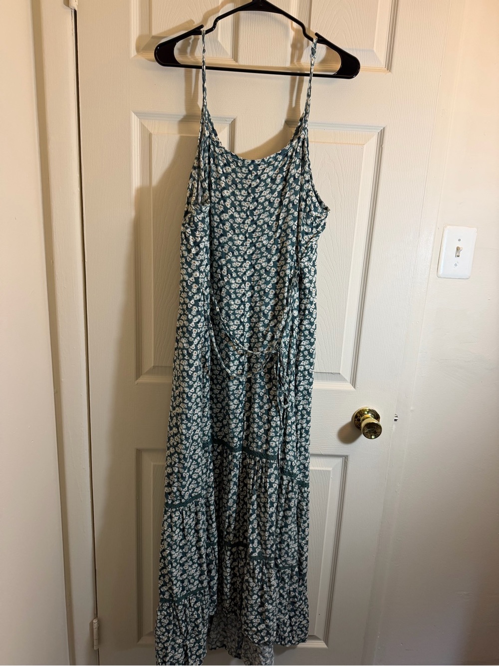 Floral Tiered Maxi Dress | Ava & Viv